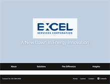 Tablet Screenshot of excelservices.com